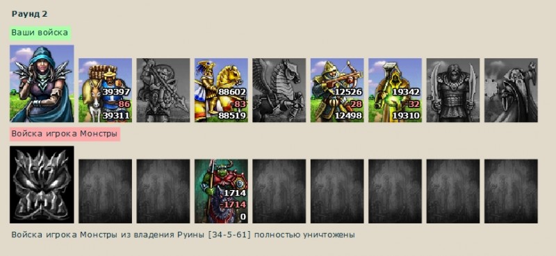 Позорно бежавшие были настигнуты и уничтожены..